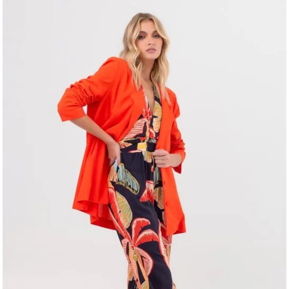 Farm Rio Blazer Manga Longa Farm Size L - Picture 3 of 12